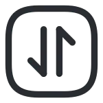 Arrange Square 2 SVG Icon